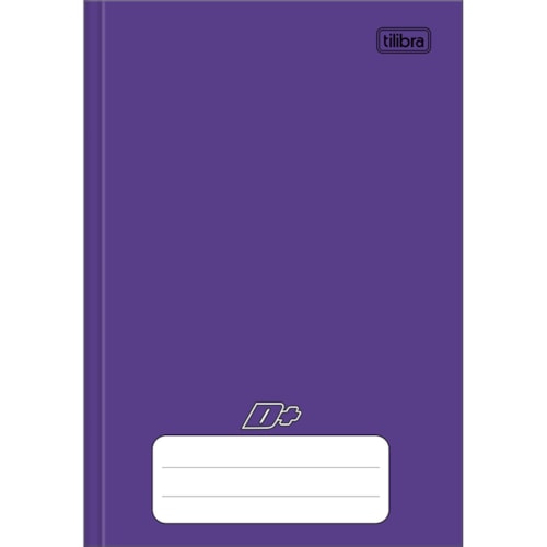 Caderno Tilibra Brochura 1/4 Capa Dura Roxo 96Fl