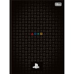 Caderno Tilibra Brochura Capa Dura PlayStation 1/4 80Fl