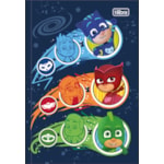 Caderno Tilibra Brochura Capa Dura Universitário PJ Masks 80 Folhas