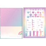 Caderno Tilibra Capa Dura Universitário 10 Matérias Blink 160 Folhas