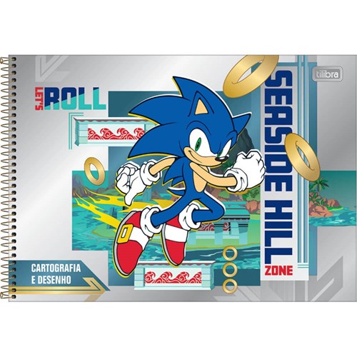 Set papelaria de pintar Sonic Prime