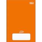 Caderno Tilibra D+ Laranja Brochura 96Fl