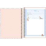 Caderno Tilibra Espiral 1/4 Jolie Class Capa Dura 80 Folhas