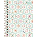 Caderno Tilibra Espiral 1/4 Jolie Class Capa Dura 80 Folhas