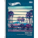 Caderno Tilibra Espiral Capa Dura 1/4 Hot Wheels Concept 80 Folhas