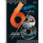 Caderno Tilibra Espiral Capa Dura 1/4 Hot Wheels Concept 80 Folhas