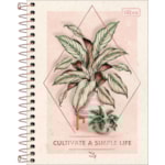 Caderno Tilibra Espiral Capa Dura 1/4 Naturalis 80 Folhas
