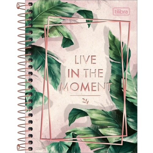 Caderno Tilibra Espiral Capa Dura 1/4 Naturalis 80 Folhas