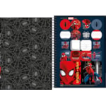 Caderno Tilibra Espiral Capa Dura 1/4 Spider-Man 80 Folhas