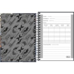 Caderno Tilibra Espiral Capa Dura 1/4 X-Racing 80 Folhas