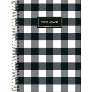 Caderno Tilibra Espiral Capa Dura Colegial 10 MT West Village