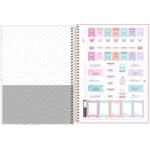 Caderno Tilibra Espiral Capa Dura Universitário 1 MT Hi! Girls 96Fls