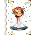 Caderno Tilibra Espiral Capa Dura Universitário 10 Mt Hi! Girls 200Fls