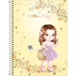 Caderno Tilibra Espiral Capa Dura Universitário Jolie 1MT 80 Folhas