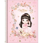 Caderno Tilibra Espiral Capa Dura Universitário Jolie 1MT 80 Folhas