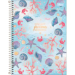 Caderno Tilibra Espiral Universitário 10 Matérias Bubble 160 Folhas