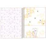 Caderno Tilibra Espiral Universitário Honey Bee 10 Matérias 160Fl