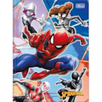 Caderno Tilibra Homem Aranha Brochura Capa Dura 48 Folhas