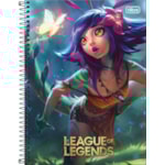 Caderno Tilibra League of Legends Universitário Espiral 10 Mt 160Fls