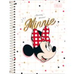 Caderno Tilibra Minnie Capa Dura Universitário 1 Matéria 80Fl