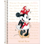 Caderno Tilibra Minnie Capa Dura Universitário 1 Matéria 80Fl