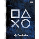Caderno Tilibra PlayStation Espiral Capa Dura 1/4 80 Folhas