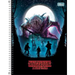 Caderno Tilibra Stranger Things Universitário 1 Matéria 80 Fls