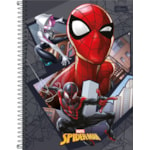 Caderno Tilibra Universitário 10 Matérias Spider-Man Light 160 Folhas