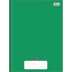 Caderno Tilibra Universitário Brochura Capa Dura D+ Verde 48 Folhas