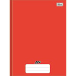 Caderno Tilibra Universitário Brochura Capa Dura D+ Vermelho 48 Folhas