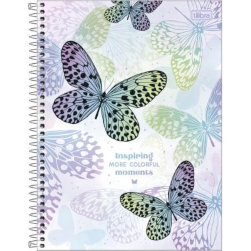 Caderno Tilibra Universitário Daisy 10 Matérias 160Fl