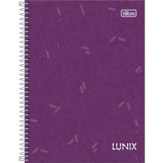 Caderno Tilibra Universitário Lunix 10 Matérias 160Fl