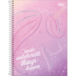 Caderno Universitário 1 Matéria Espiral Blink Tilibra 80 Folhas