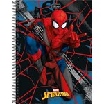 Caderno Universitário 10 Matérias Spider-Man Tilibra 160 Folhas
