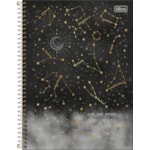 Caderno Universitário 16 MT Tilibra Espiral Capa Dura Magic 256 Folhas