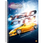 Caderno Universitário Animativa Silver Tuning 1 Matéria 80 Folhas