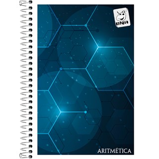 Caderno Universitário Aritmética Capa Dura DNA 96 Folhas
