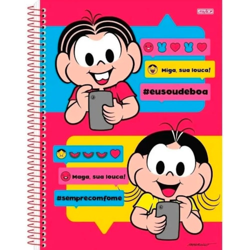 Caderno Universitário CD Turma da Mônica 10MT 160 Fl