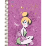 Caderno Universitário Foroni Tinker Bell 10 Matéria 200 Folhas