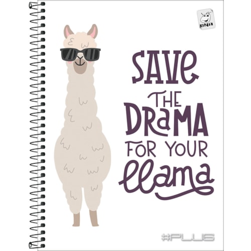 Caderno Universitário Plug DNA 16 Matérias 320 Folhas