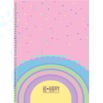 Caderno Universitário São Domingos Be Happy 1 Matéria 80FL