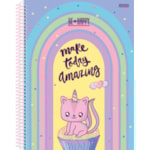 Caderno Universitário São Domingos Be Happy 1 Matéria 80FL