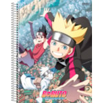 Caderno Universitário São Domingos Boruto 1 Matéria Capa Dura 80 Folha -  Destro