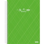 Caderno Universitário São Domingos Capa Dura Be Mine 5 Matérias 80 Fol
