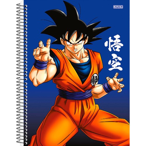 Caderno Dragon Ball Super De Desenho E Cartografia 96 Folhas