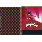 Caderno Universitário Tilibra 1 Matéria Miraculous Ladybug 96 Folhas