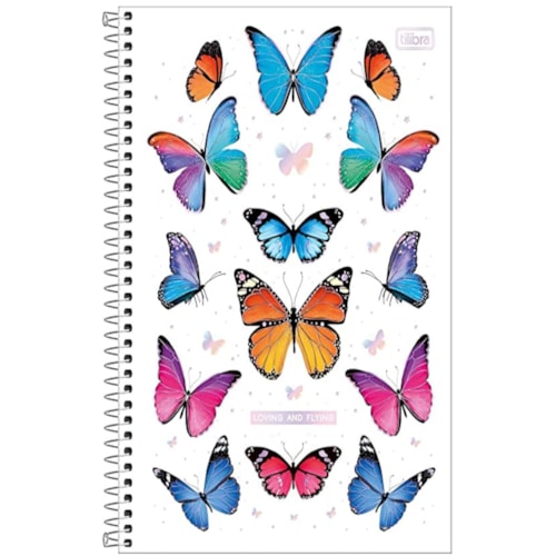 Caderno Universitário Tilibra Daisy 80 Folhas