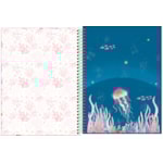 Caderno Universitário Tilibra Espiral Capa Dura Bubble 80FL