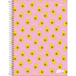 Caderno Universitário Tilibra Espiral Capa Dura D+ 1 Matéria 96 Folhas