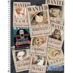 Caderno Universitário Tilibra Espiral One Piece 10 Matéria Capa Dura 1